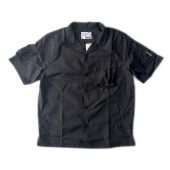 EPTM.　オープンカラー　ショートシャツ　ブラック