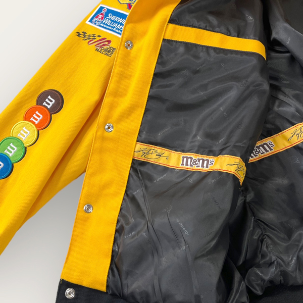 JH DESIGN ナスカー レーシングジャケット イエロー NASCAR CUP
