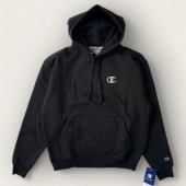Champion　チャンピオン　ウルトラヘヴィーウエイト　プルオーバーパーカー　ブラック　アメリカ規格　SUPER FLEECE HOODY BLACK