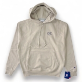 Champion　チャンピオン　ウルトラヘヴィーウエイト　プルオーバーパーカー　ベージュ　アメリカ規格　SUPER FLEECE HOODY BEIGE