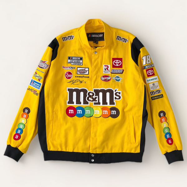 JH DESIGN　ナスカー　レーシングジャケット　イエロー　NASCAR CUP SERIES TWILL JACKET