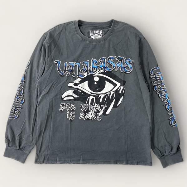 VALABASAS バラバサス ピグメント加工 ロングTシャツ VALABASAS バラバサス ピグメント加工 ロングTシャツ