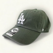 47BRAND　ロサンゼルス　ドジャース　ローキャップ　クリーンナップ　モスグリーン　Dodgers '47 CLEAN UP Moss