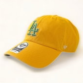 47BRAND　ロサンゼルス　ドジャース　ローキャップ　クリーンナップ　イエロー　Dodgers '47 CLEAN UP Yellow