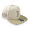 47BRAND RED Sox Sierra Shot World Series '47 CAPTAIN Natural x Khaki　ボストン・レッドソックス　スナップバックキャップ