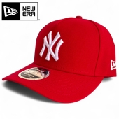 NEW ERA New York Yankees 9FORTY M-CROWN ニューエラ ニューヨーク ヤンキース スナップバックキャップ レッド